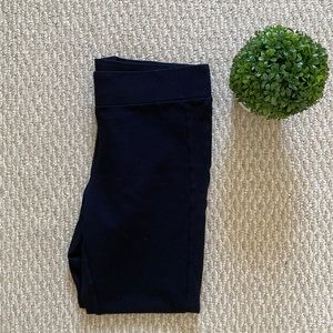 LOFT Black Ponte Leggings